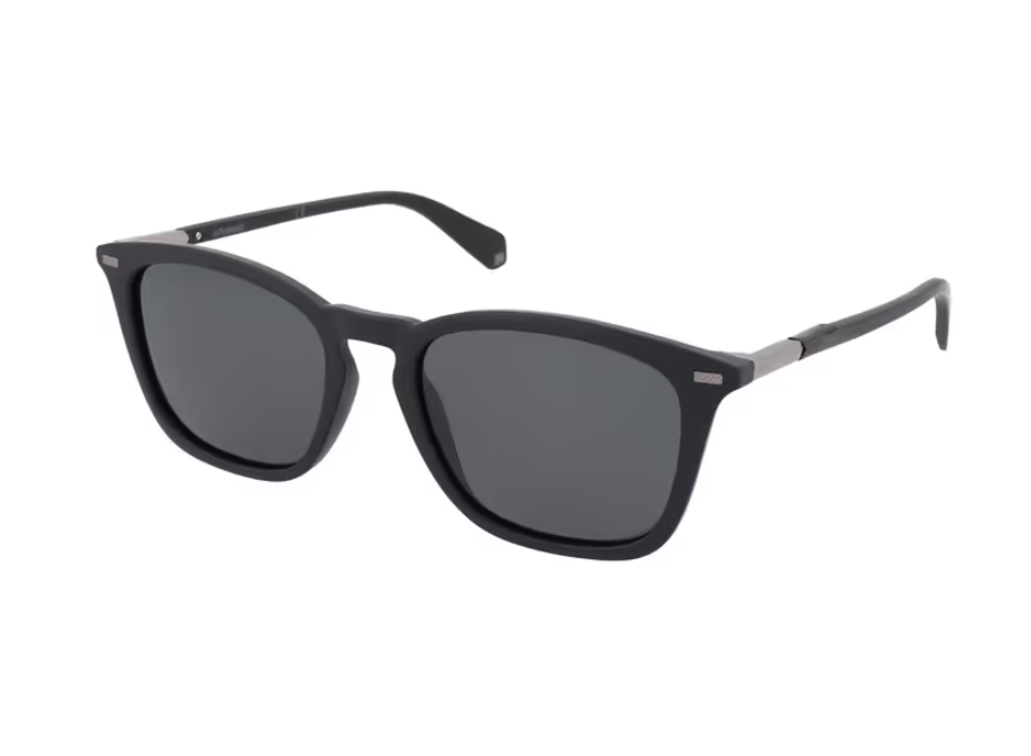 Polaroid Ochelari de soare (S) 2085/S 003 M9 52 matte black polarizat eco