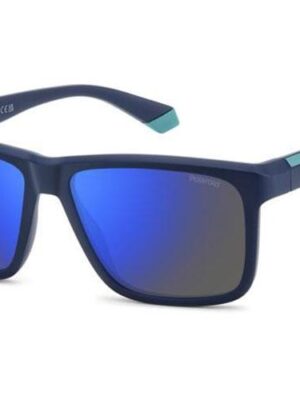 Polaroid ochelari de soare (S) 2164/S FLL 58 15 matte blue polarizat eco safilo