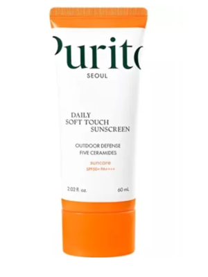 Purito Daily Soft Touch Crema de fata vegana cu protectie solara SPF 50+ PA++++ 60 ml