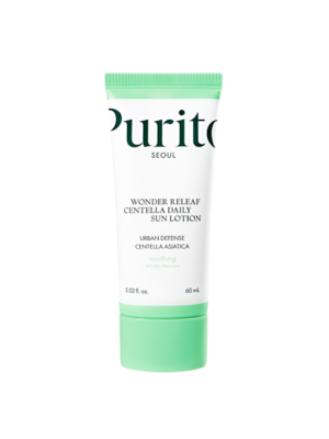 Purito Wonder Releaf Centella Daily Sun Lotion SPF 50+ PA++++ Crema de fata vegana 60 ml