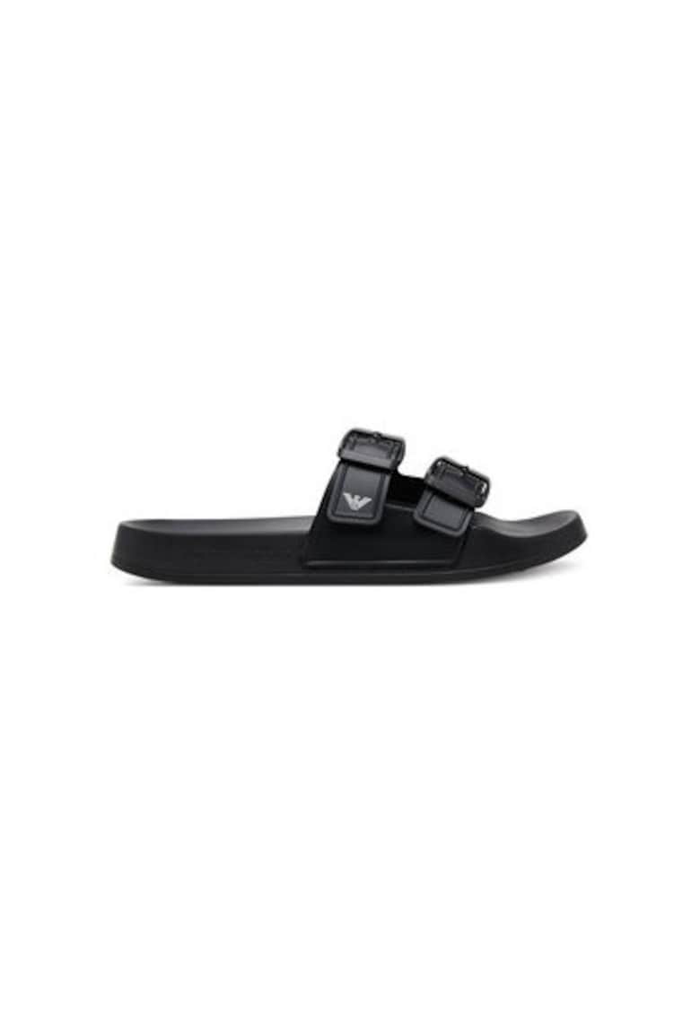 Slapi barbati XVPS13 XR275 - Sintetic - Negru - Negru