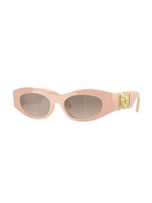 Ochelari de soare dama -  51 x 18 x 140 mm - roz/auriu