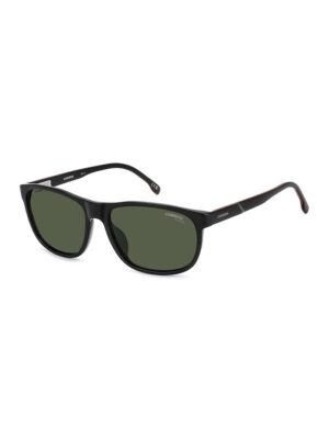 Ochelari de soare wayfarer cu lentile polarizate - Rosu/Negru/Gri