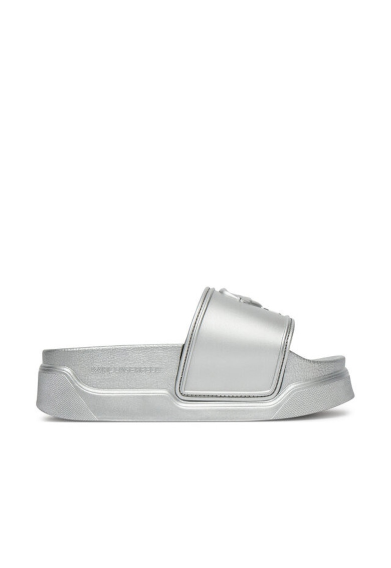 Slapi dama - KL88819 - Sintetic - 40 EU - Argintiu
