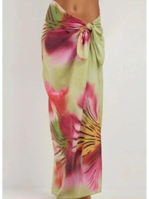 Cover-Up Plaja -  Maxi - Verde Menta -