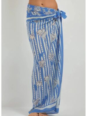 Cover-Up Plaja -  Maxi - Albastru bebelus -