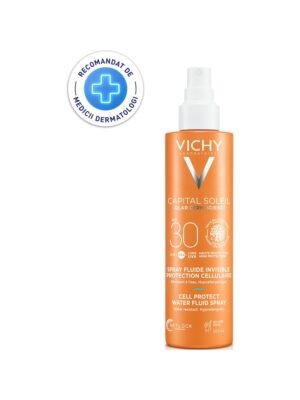 Spray fluid invizibil cu protectie solara pentru corp SPF 30+ Capital Soleil Cell Protect - 200 ml