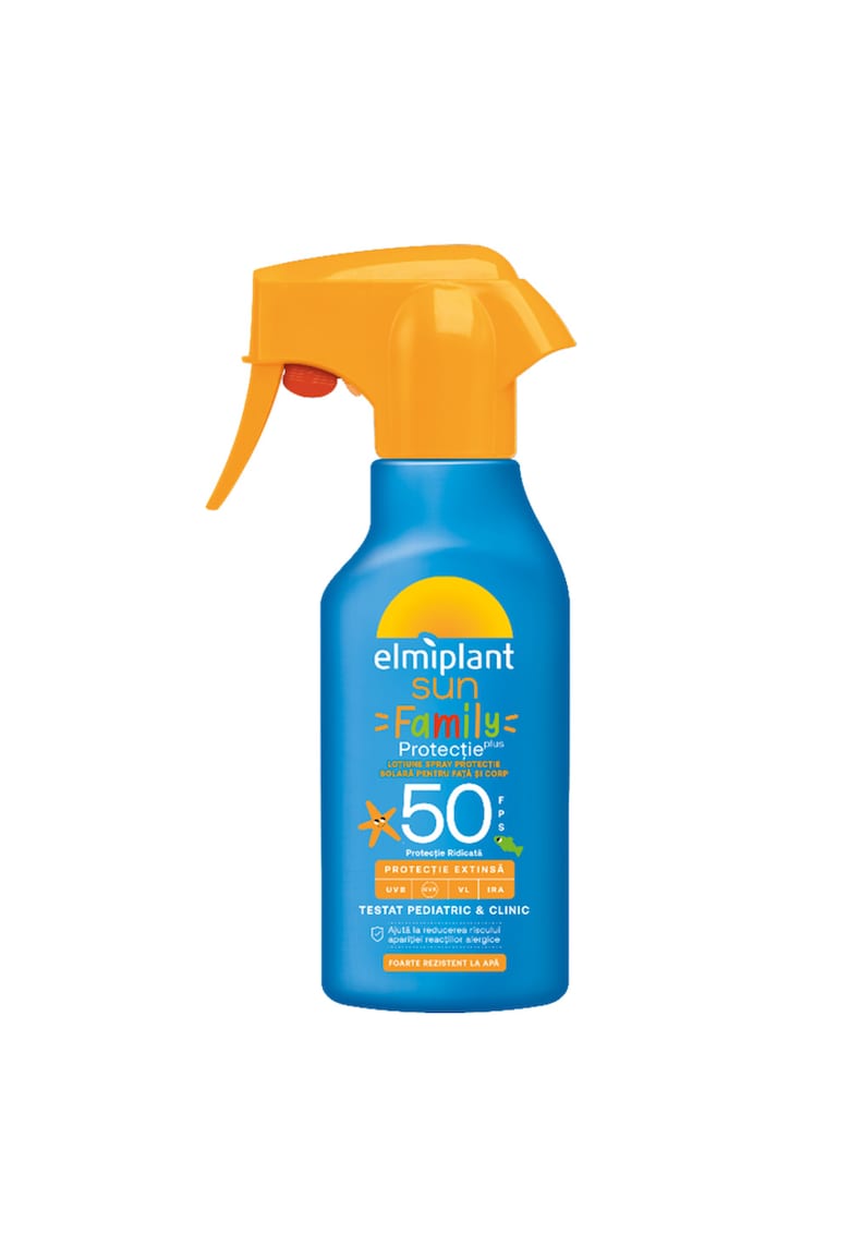 Lotiune spray pentru fata si corp cu protectie solara Family SPF 50 - 270 ml