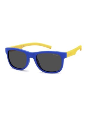 Ochelari de soare cu lentile polarizate - Galben/Albastru royal