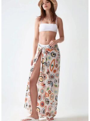 Fusta plaja -  Multicolor -