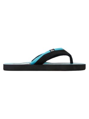 Slapi copii  negru - piele ecologica - material interior sintetic -