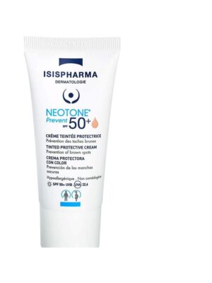 Crema nuantatoare preotectoare Neotone Prevent SPF50+ - 30 ml - Isispharma