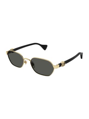 Ochelari de soare cu rama metalica - Auriudwqfwq - Auriu/Negru
