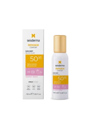 Mist cu protectie solara SPF 50 Repaskin Comfort Sun Mist Geraniu  100 ml