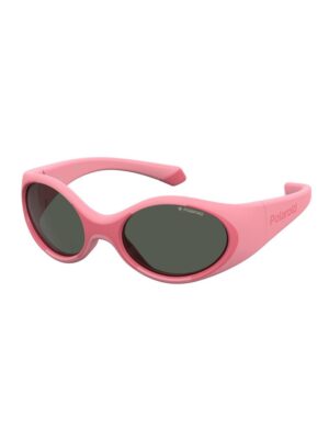 Ochelari de soare ovali cu lentile polarizate - Roz