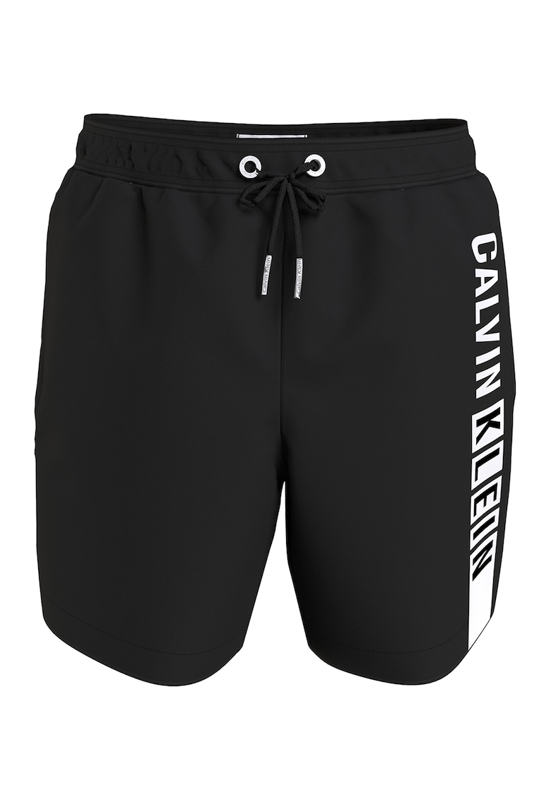 Pantaloni scurti de baie cu imprimeu logo