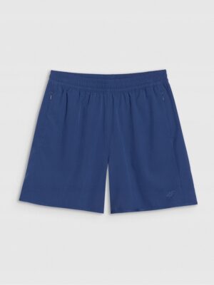 Sort de Plaja Dama  BleuMarin - Poliester - Uscare Rapida - 4Way Stretch - Marimi XS - Sport Inot - Confortabil & Elastic - Buzunare cu Fermoar