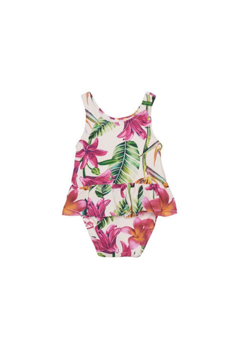 Costum de baie intreg cu imprimeu floral