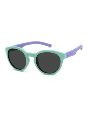 Ochelari de soare pantos cu lentile polarizate - Albastru azur/Verde menta