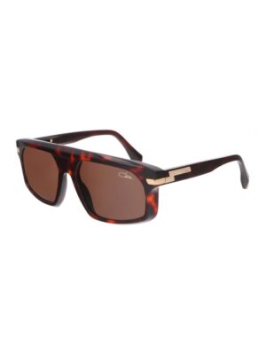 Ochelari de soare aviator supradimensionati cu model unisex - Negru/Portocaliu mandarina