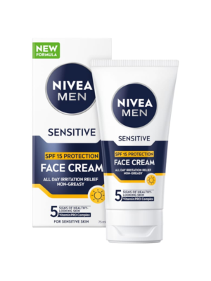 Crema de fata  Sensitive pentru ten sensibil cu SPF15 - 75ml