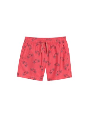 Pantaloni scurti de surf pentru baieti  rosii