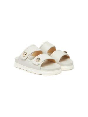 Slapi dama - YJ54SFE Y62000 - Piele naturala - Ecru - Ecru