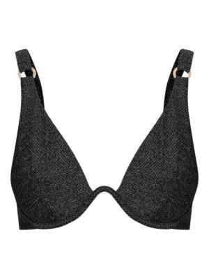 Sutien clasic de plaja  Stardust Negru - Negru