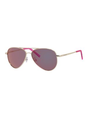 Ochelari de soare aviator polarizati - Standard 780641 - Auriu/Fucsia