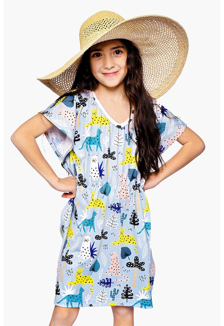 Rochie de plajă multicoloră