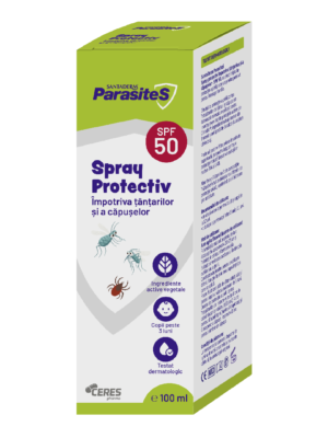 Spray repelent importiva tantarilor si a capuselor SPF 50