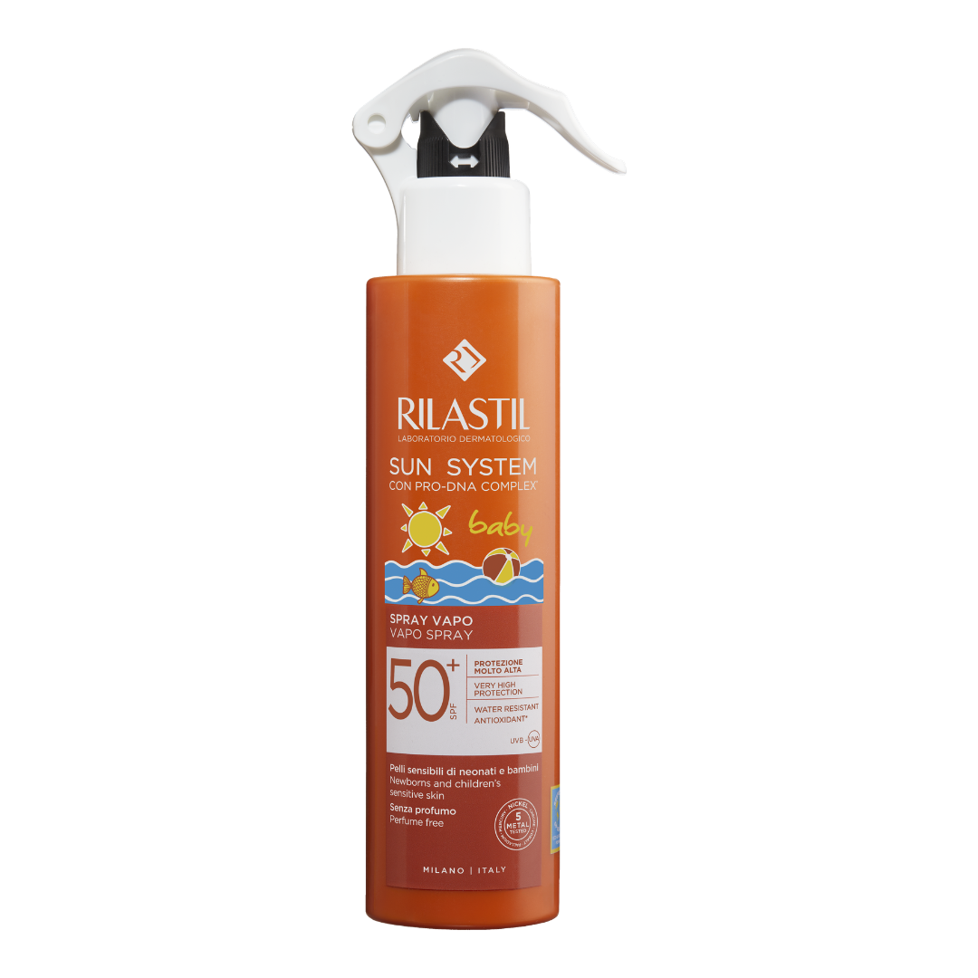 Spray protectie solara pentru bebelusi SPF50+ Sun System Vapo