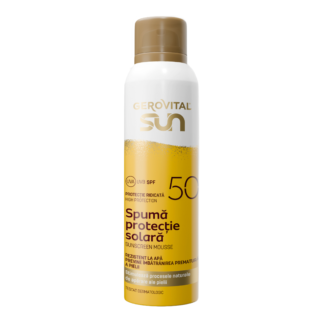Spuma protectie solara SPF50 Sun