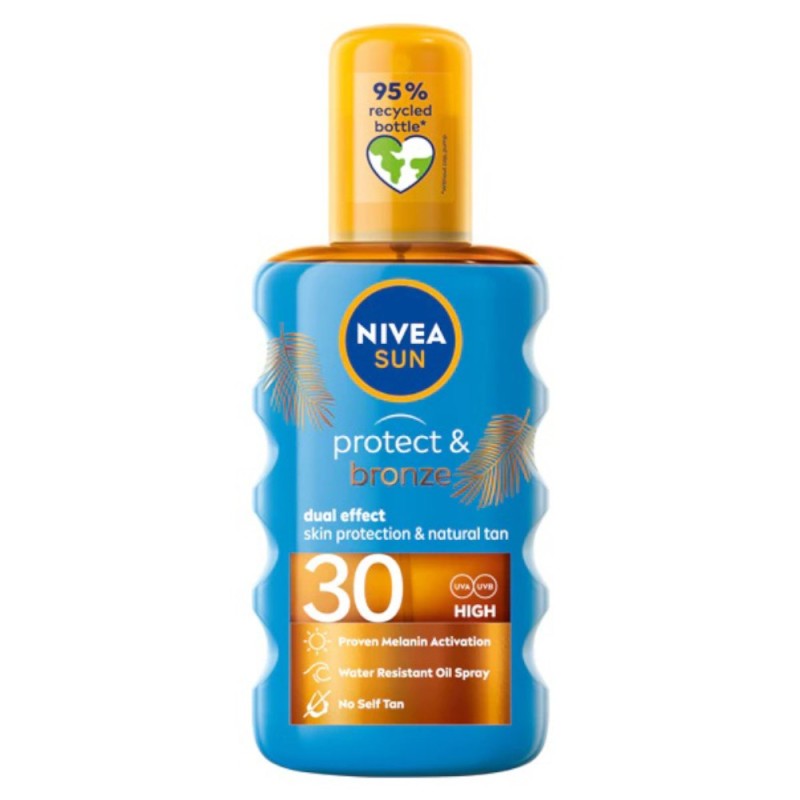 Ulei Autobronzant cu Protectie Solara Nivea Sun Protect & Bronze