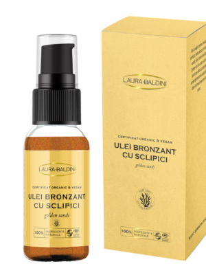 Ulei bronzant cu sclipici Golden Sands 50ml