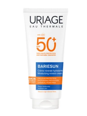 Uriage Bariesun Crema minerala cu protectie solara SPF50+ 100 ml