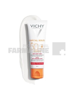 Vichy Capital Soleil Crema antioxidanta anti-rid 3 in 1 SPF50 50 ml