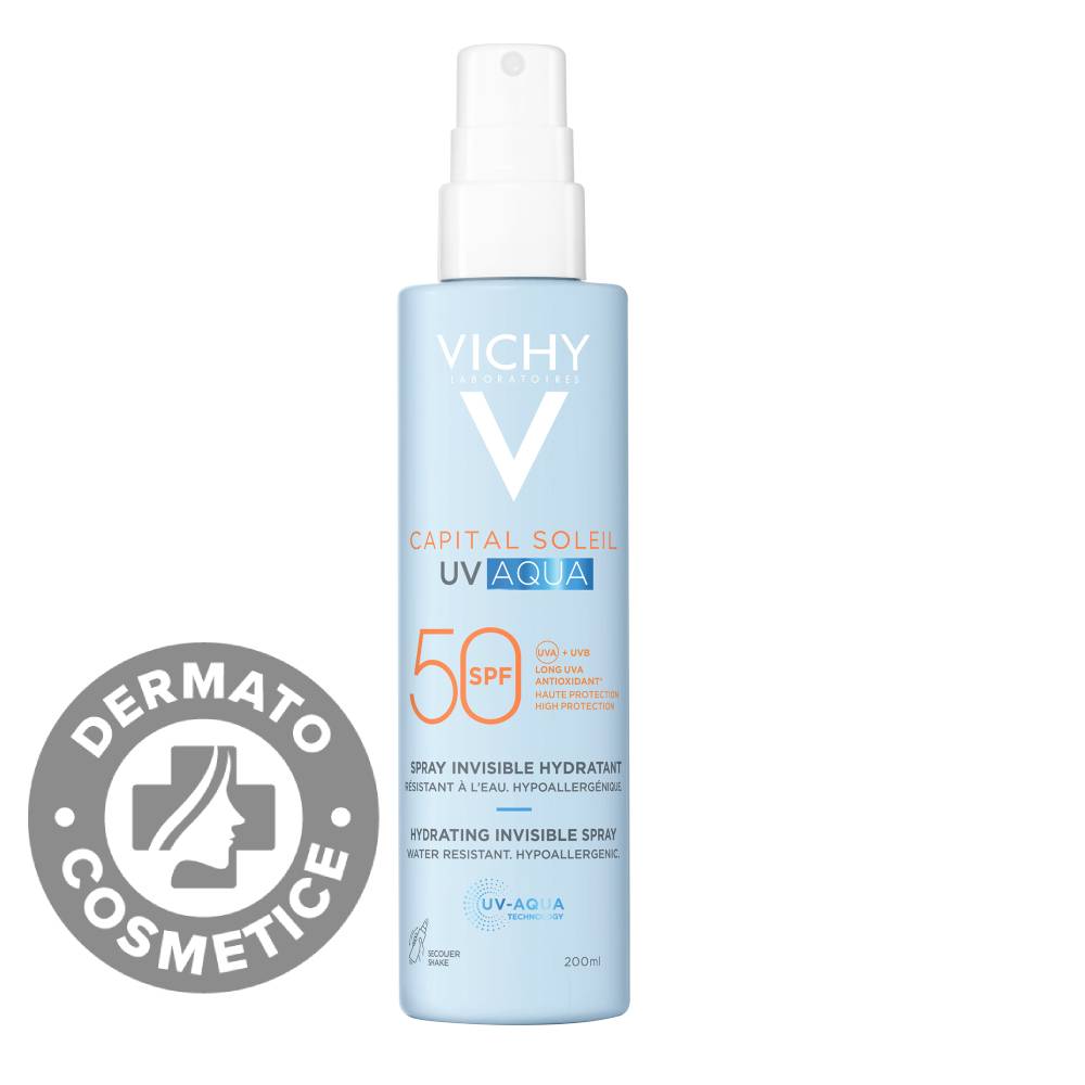 Spray hidratant pentru fata si corp SPF50 Capital Soleil UV AQUA