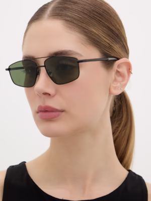 AllSaints ochelari de soare aviator pentru femei Virgo