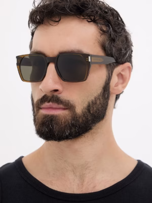 Saint Laurent ochelari de soare pătrați pentru bărbați