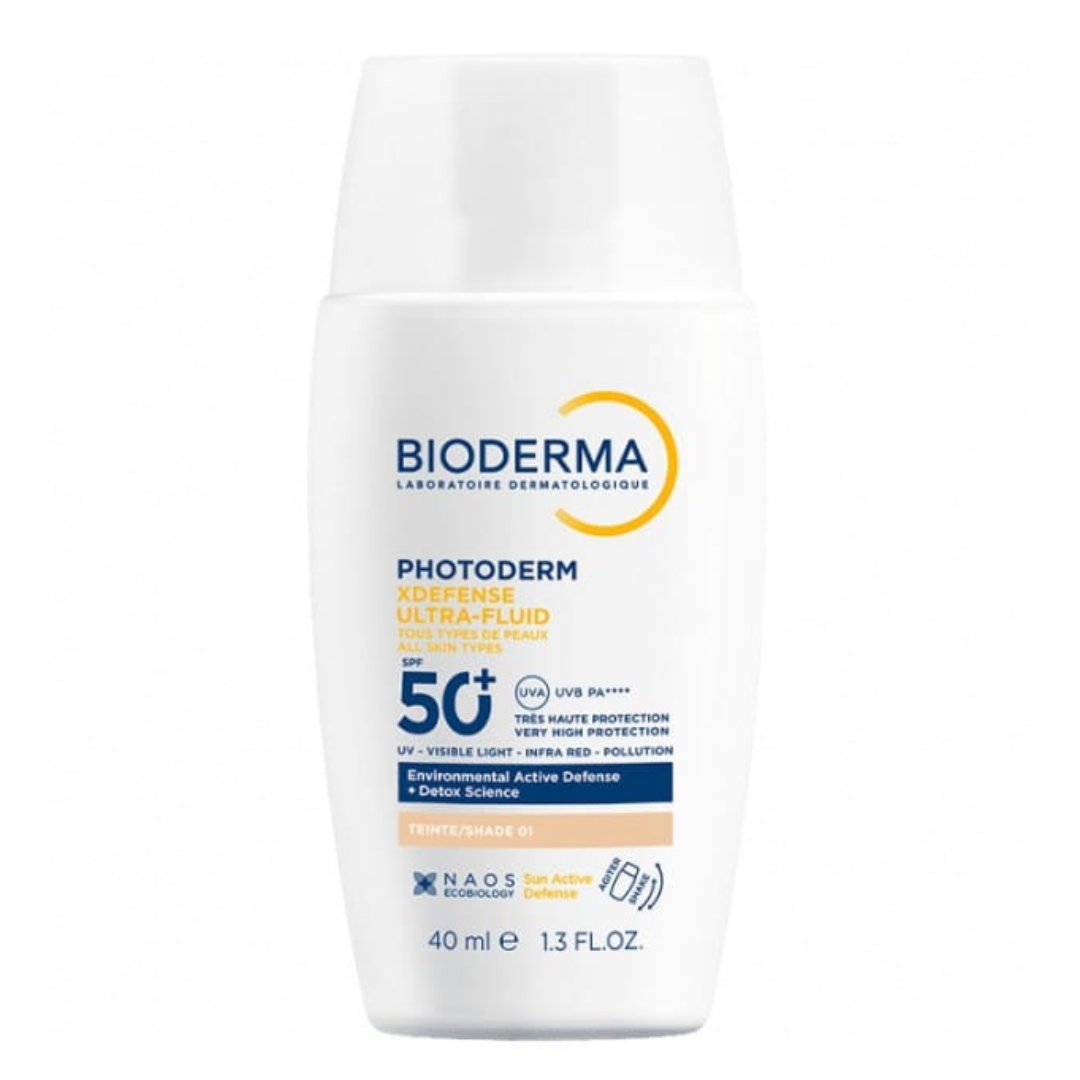 Crema de fata cu protectie solara SPF 50+ Photoderm Xdefense Ultra Fluid