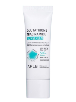 Crema de fata cu factor de protectie SPF 50+ PA++++ cu Glutathione si Niacinamide