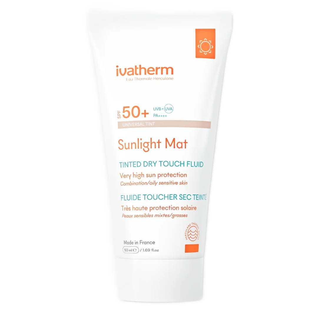 Fluid colorat matifiant Sunlight Mat Tinted Dry Touch