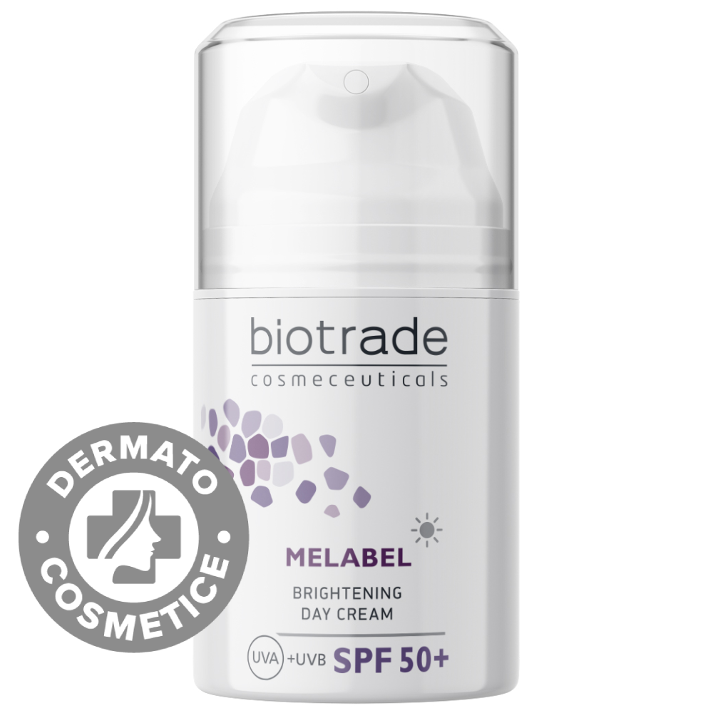 Crema depigmentanta de fata pentru zi SPF 50+ Melabel