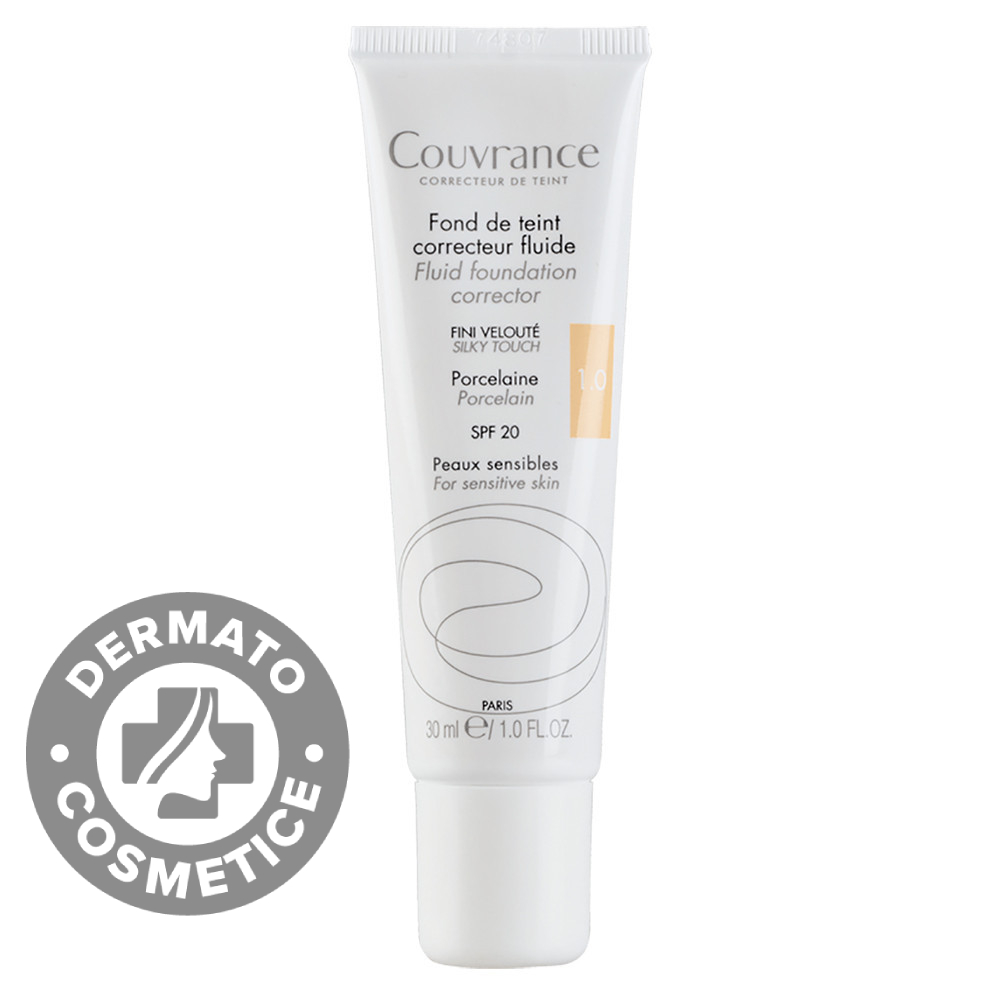 Fond de ten fluid corector SPF 20 Couvrance